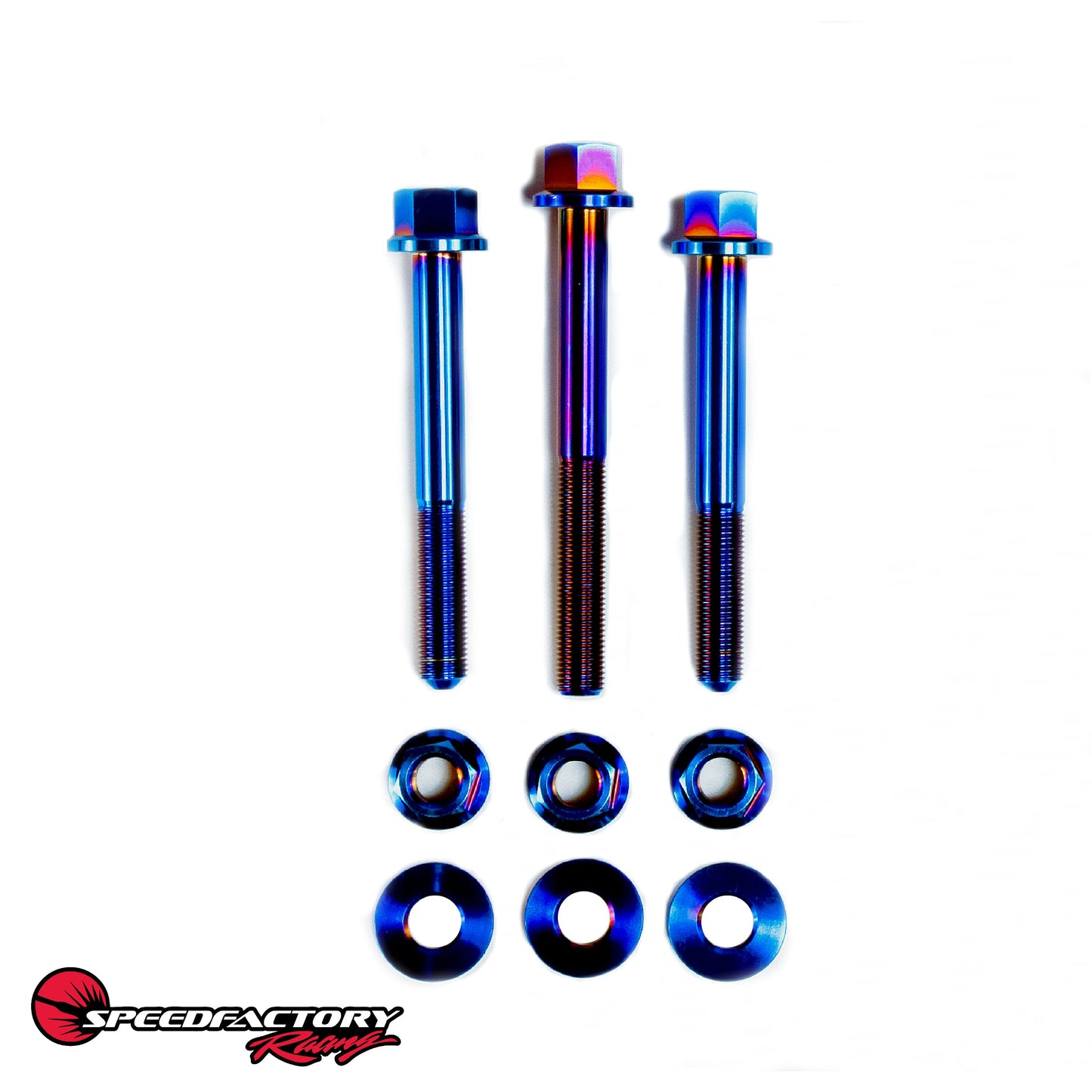 SpeedFactory Racing Titanium EG / DC / EK Engine Mount Hardware Kits