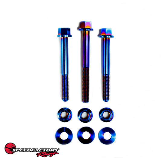 SpeedFactory Racing Titanium EG / DC / EK Engine Mount Hardware Kits