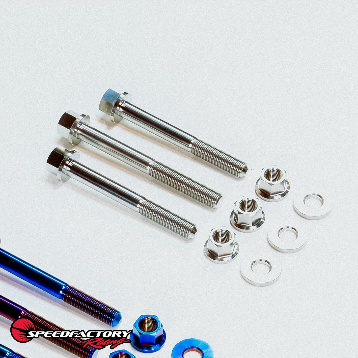 SpeedFactory Racing Titanium EG / DC / EK Engine Mount Hardware Kits